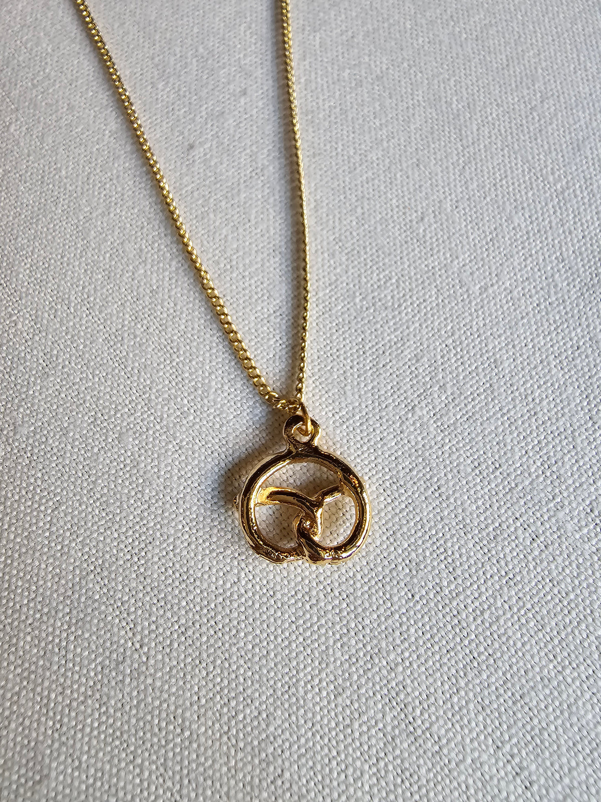 Pretzel Necklace