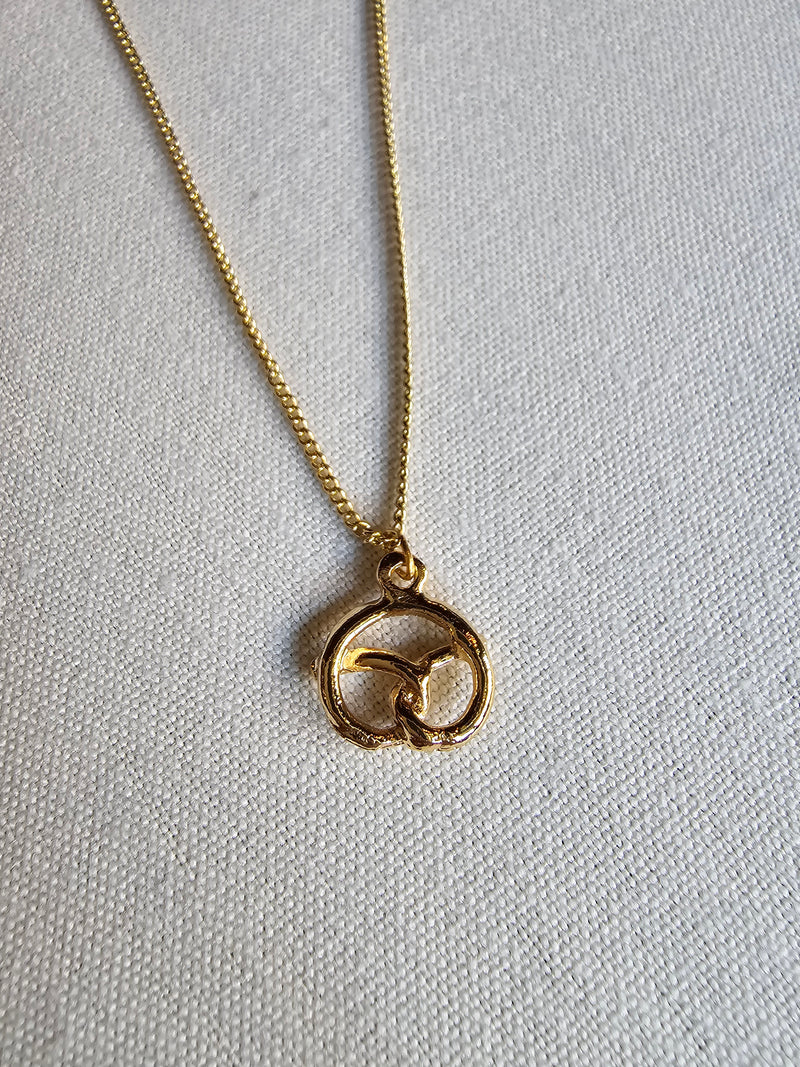 Pretzel Necklace